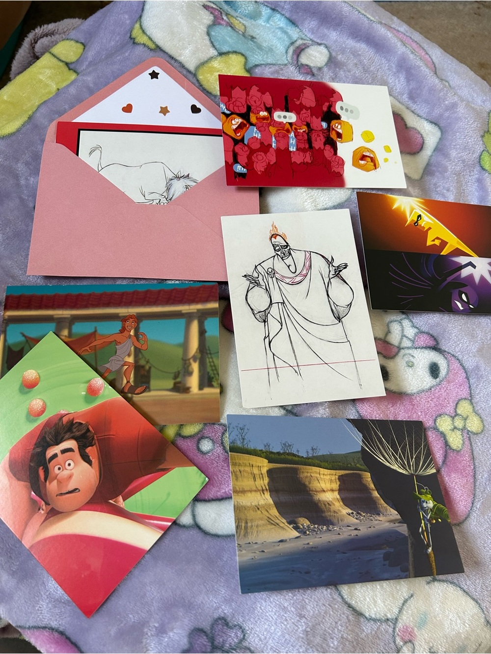 You get a postcard which come with any order (read description)